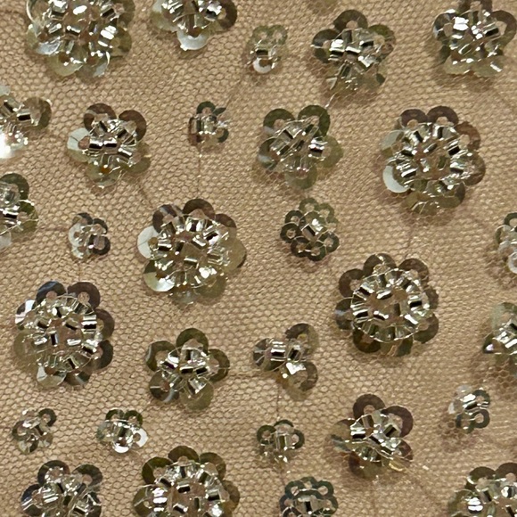 HM beaded sequin mini slip dress size large NWT - Picture 7 of 11